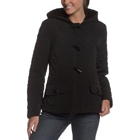 Esprit Women's Hooded Toggle Quilt Jacket