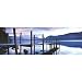 (21x62) Derwent Water (Pier, Door Panorama) Art Poster Print