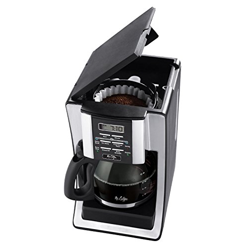 Mr. Coffee BVMC-SJX33GT 12-Cup Programmable Coffeemaker, Chrome (Certified Refurbished)