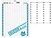 Deleter Screen Tone Jr JR-504 [ Vertical Dotted Line Pattern ] [Sheet Size 182x253mm (7.16