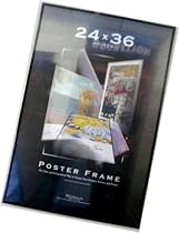 Movie Poster Frame - 24"x36" Black - NEW - Great Value
