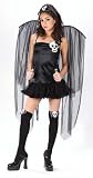 41yth7WY5VL. SL160  Fun World Costumes Juniors Teen Skull Fairy, Black, Junior 0 9