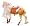 Barbie 'Tawny' Horse