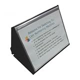 Flip N Tell Horizontal Easel, 11x8 1/2, Black (LIO39008) Category: Presentation and View Binders