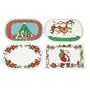 Vinyl Christmas Placemats- 4 Styles Case Pack 72