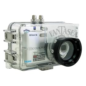 Fantasea FS-200 60m Underwater Housing for Nikon Coolpix S200 Camera