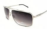 Lacoste LA12416 Grey Gradient Lens Silver Frame Sunglasses
