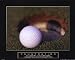 Frustration - Golf Ball by Unknown. Size 23.41 inches width by 16.13 inches height. High Quality Art Poster Print