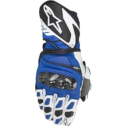 Alpinestars SP-1 Men's Leather Street Racing Motorcycle Gloves - Blue