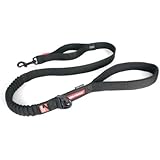 EzyDog Zero Shock Dog Leash, 48-Inch, Black