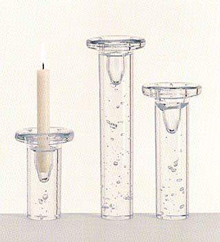 Kosta Boda Cool Candlestick Med