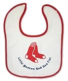 Boston Red Sox Button Baby Bib