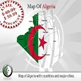 Editable Algeria Powerpoint Map - Algeria Powerpoint Template