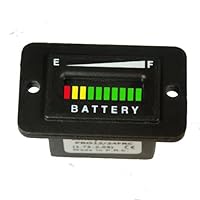 Battery Indicator - Solar Panel or Golf Cart 12/24 volt