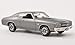 Chevrolet Chevelle SS 454, met.- grey with black stripes , 1970, Model Car, Ready-made, Ertl American Muscle 1:43