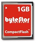 ByteStor 1GB CompactFlash Card