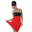 Edles Sexy Minikleid Cocktailkleid Rot 9701