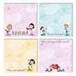 Set of 4 I Love Lucy Sticky Note Pads