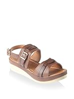 Simoty Sandalias planas (Tabaco)