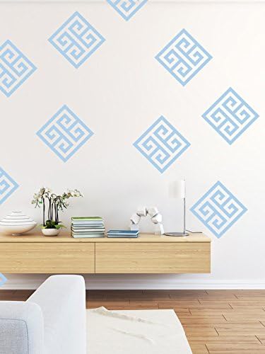 Greek Key, Geometric Wall Decal, Dorm Decor, Nursery Wall Decal, Apartment Decor, Apartment Wall Art, Office Wall Decor, Fret Pattern