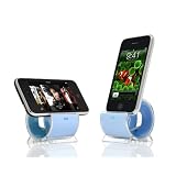Sinjimoru Sync and Charge Dock Stand for iPhone 4, 3G, 3GS, and iPod (Color Option: BLUE)