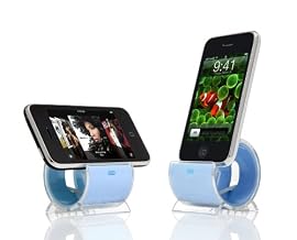 Sinjimoru Sync and Charge Dock Stand for iPhone 4, 3G, 3GS, and iPod (Color Option: BLUE)