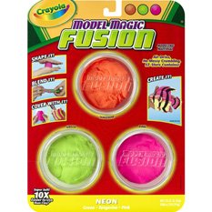Crayola Model Magic Fusion 3-Count: Neon by Crayola