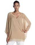 Halston Heritage Womens Flutter Sleeve Tunic