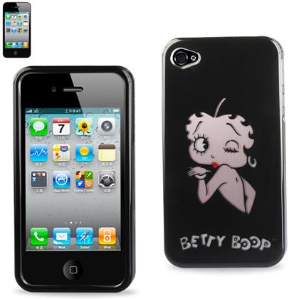 BETTY BOOP (KISS B10) Design Hard Shell Snap On Protector Case Cover for Iphone 4/4G/4S + Betty Boop Novelty Collectible Million Dollar Bill