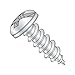 #4 x 1/8" Type AB Self-Tapping Screws/Combo/Pan Head/Steel/Zinc (Carton: 10,000 pcs)