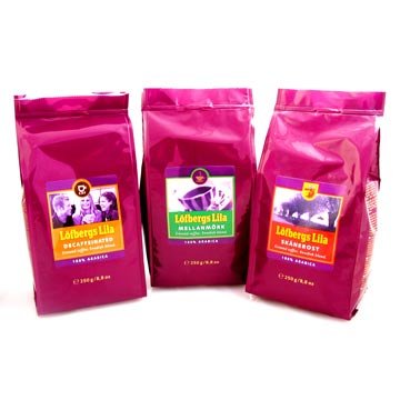 Lofbergs Lila Dark Roast Coffee - Imported from Sweden by Lofbergs Lila