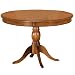 Bayberry Pedestal Table- Oak