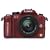Panasonic Lumix DMC-G1K SLR-Digitalkamera (12 Megapixel, LiveView) rot inkl. Vario 14-45 mm F3,5-5,6