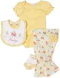 Vitamins Baby 4 pc Short Sleeve Pant Set