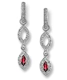 Double Marquise Stone Diamond Pave Charms