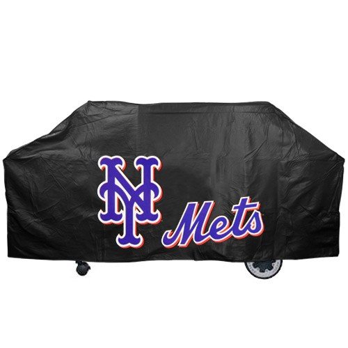 New York Mets Black Grill Cover