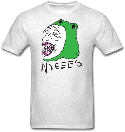Spreadshirt Men's Filthy Frank - NYEEES T-Shirt, Grey, M