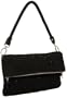 The SAK Glisten Crochet Shoulder Bag,Black,one size