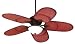 52" Casa Vieja&reg; Rattan Outdoor Tropical Ceiling Fan