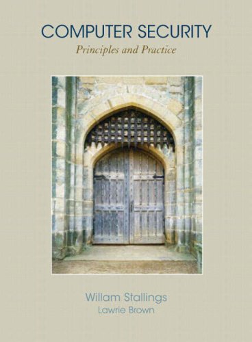 Computer Security: Principles and Practice
