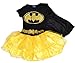 Girls Superhero Batgirl Supergirl Ninja Turtles Caped Tutu Costume Dress