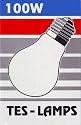 TESLAMP Gl&uuml;hlampe AGL Gl&uuml;hbirne 230V E27 100 Watt klar