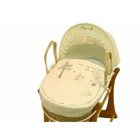 East Coast Nursery Sketchbook Pooh Moses Basket