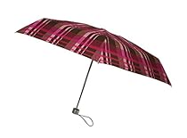 London Fog Ultra Mini Manual Umbrella,  Plaid
