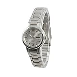 IMAGE OF Seiko SYME53 Ladies Seiko 5 Automatic Stainless Steel Silver Dial Watch