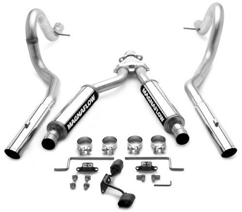 Magnaflow Performance Cat-Back Exhaust System-99-04 Ford Mustang 3.8L V-6 .15717