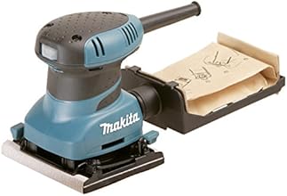 Makita BO4556 Lijadora para acabados, 11.4 cm x 10.2 cm, 14,000 oscilaciones por minuto