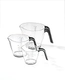 Metro 3 Piece Polycarbonate Measuring Cups