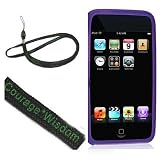 (2 in 1 Ipod Deluxe) ipod touch 2nd generation New iPod Touch 2G 16GB (2nd generation) + Car Charger (itouch not included), Purple + BONUS Courage*Wisdom Neckstrap