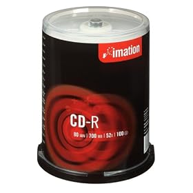Imation 18648 CD-R 52x 100pack Spindle